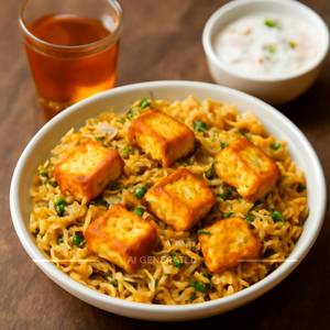 Paneer biryani