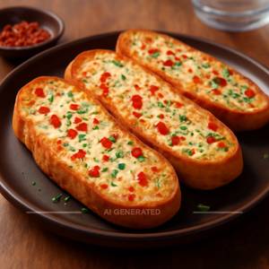 Chilli Cheese Garlic Bread