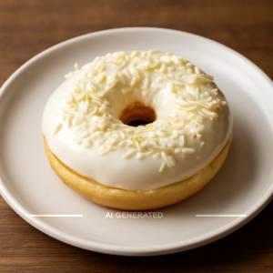 White Chocolate Doughnut