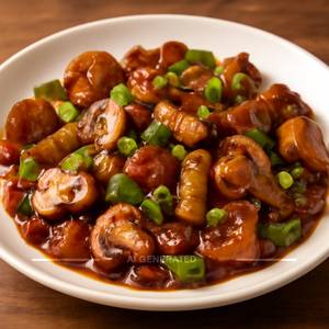 Mushroom & Babycorn Chilli