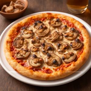 Mushroom Pizza