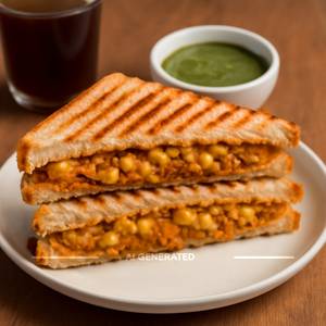 Tandoori corn sandwich