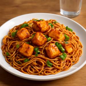 Spicy Paneer Noodles