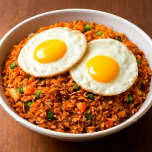 Eggs Schezwan Rice