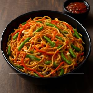 Veg schezwan noodles