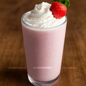 Strawberry milkshake