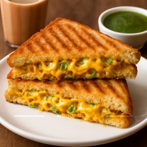 Masala cheese sandwich