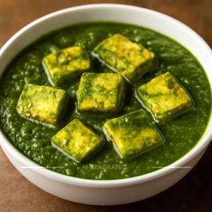 Paneer In Green Sauce