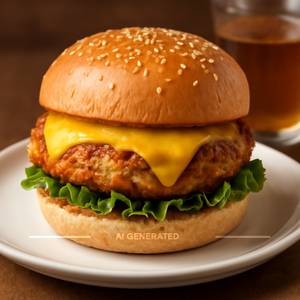 Chicken Cheese Burger