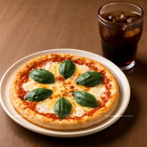 Margherita Pizza +Cold Drink