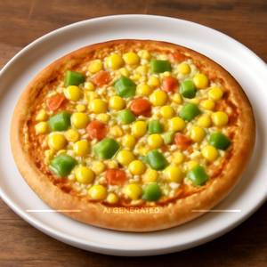 Veg Sweetcorn Pizza