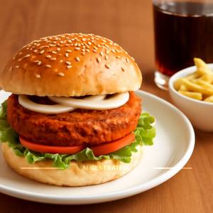 Veg Tandoori Burger