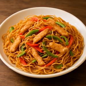 Chicken Singapuri Noodles