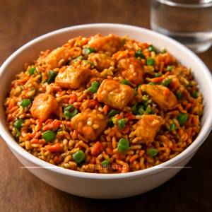 Chicken schezwan fride rice