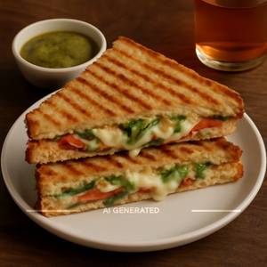 Veg Cheese Grilled Sandwich