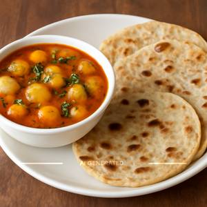 Aloo Ki Sabji Roti (4 Pcs)