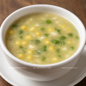 Veg Sweetcorn Soup