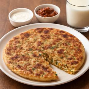 Aloo Pyaz Paratha