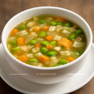 Veg clear soup