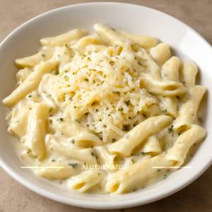 White Sauce Pasta With Cheese