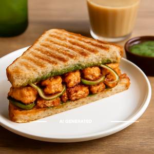 Paneer tikka sandwich