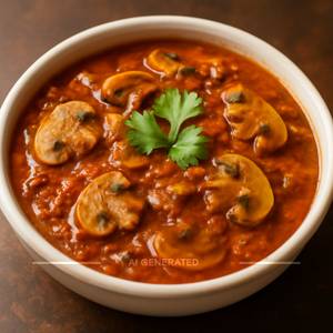 Mushroom Masala                                                                              