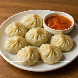 Veg Momos (steamed)