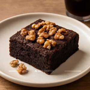 Walnut brownie