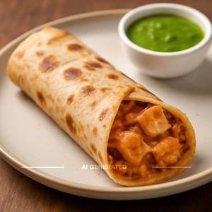 Butter Paneer Roll