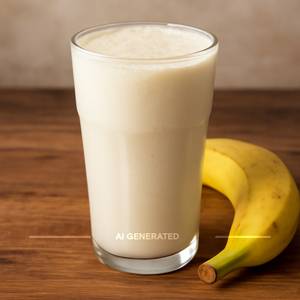 Banana milkshake