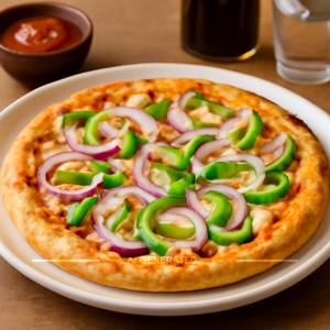 Onion Capsicum Pizza