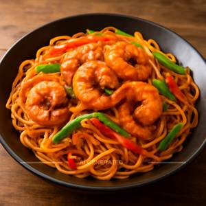 Prawns Schezwan Noodles