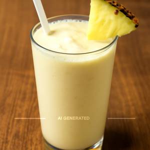 Pine Apple Milk Shake  