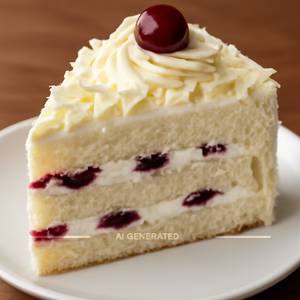 White Forest Cake