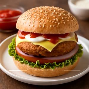 Aloo tikki burger