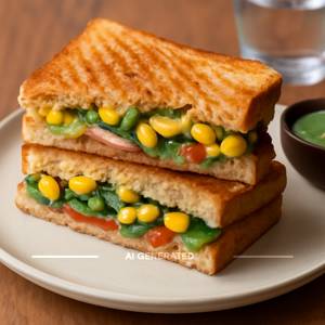 Veg Corn Sandwich