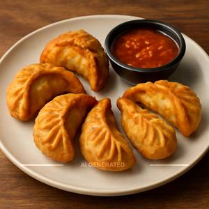 Veg Fried Momos 6pcs