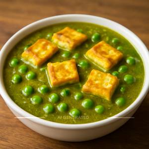 Matar paneer