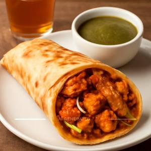 Masala Chaap Roll