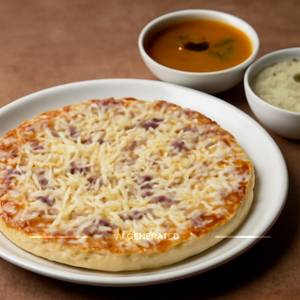 Cheese Onion Uttapam