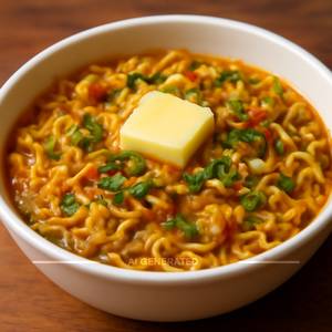 Butter tadka maggi