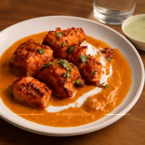 Butter chicken tikka
