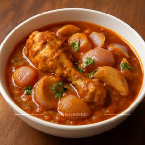 Chicken Do Pyaza 