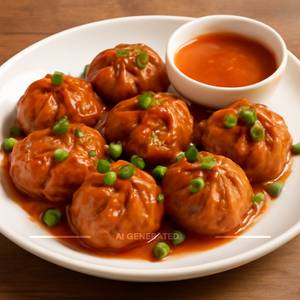 Manchurian momos