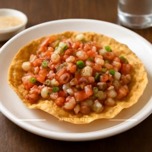 Fried Masala Papad