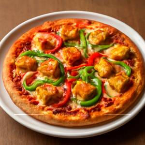 Spicy Paneer Pizza (7 Inches)