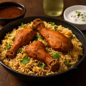 Hyderabadi Chicken Biryani (Pack of 4)                     