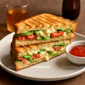 Veg cheese sandwich