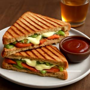 Veg Cheese Grilled Sandwich