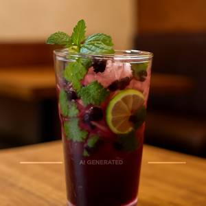 Blackcurrant Mojito